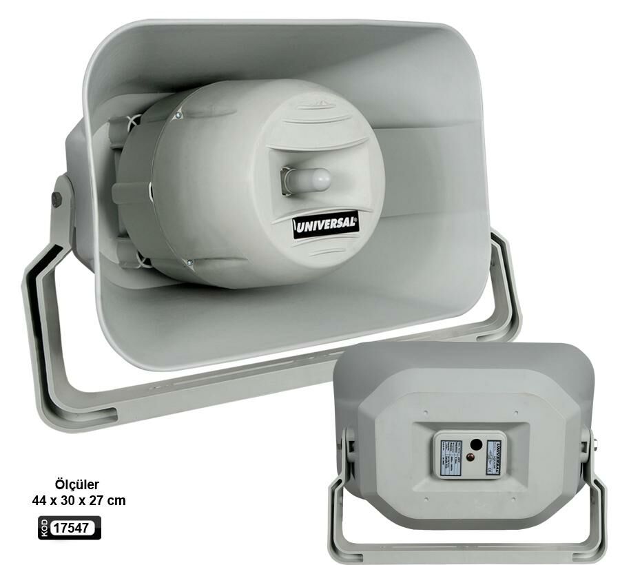 HORN HOPARLÖR IP66 200W 8 OHM UNIVERSAL AQUA-160