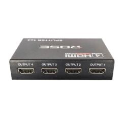 ROSE HD-104 1X4 HDMI 1080P Splitter Dağıtıcı