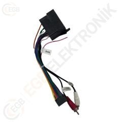 OTO TABLET ÇERÇEVE FIAT ALBEA 2005-2012 9'' SİYAH TAC-204