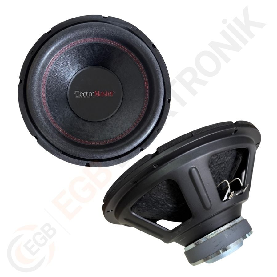 ELECTROMASTER SUBWOOFER 30 CM BASS ES-M12