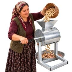 PowerMaster PM-38902 Manuel Yer Fıstığı Soyma Makinesi Metal Profil Gövdeli