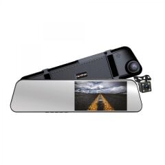 NEWFRON NF-HS13 DİKİZ AYNA MONİTÖR ÇİFT KAMERALI KAYITLI 5.5'' DVR