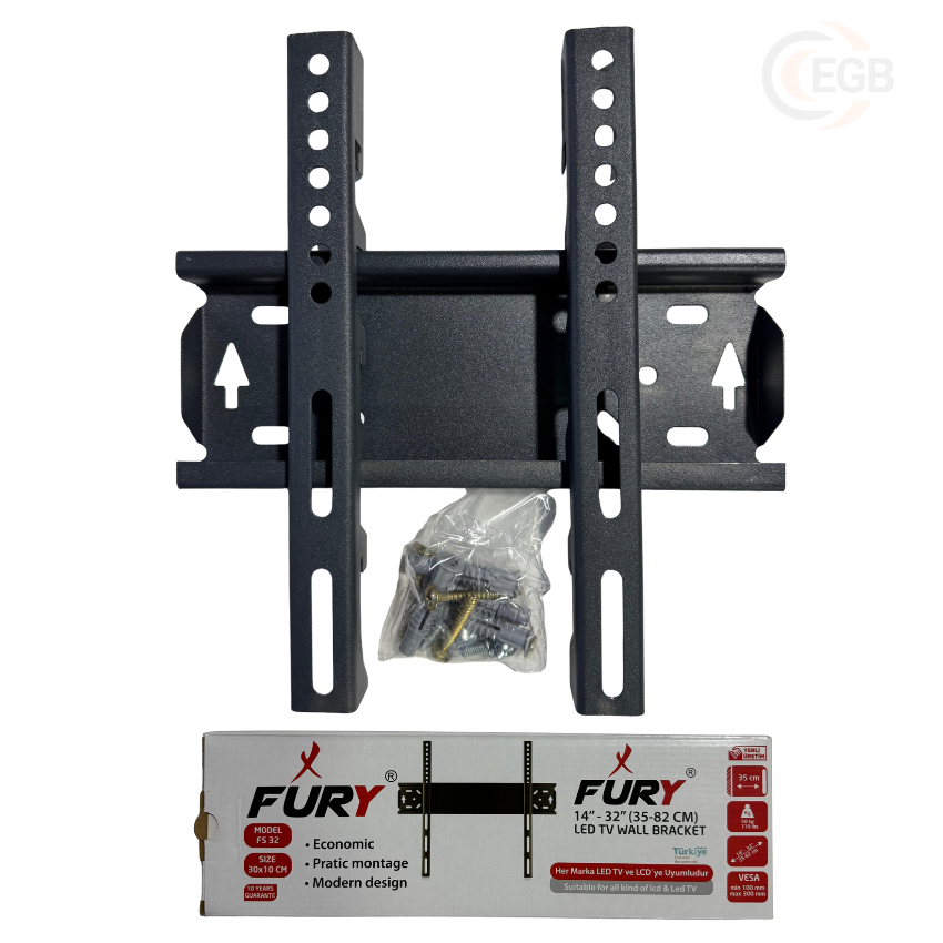 FURY FS-32 14'' 32'' TV ASKI APARATI