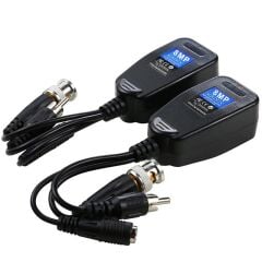 Bnc To Rj45 Video Balun - Power - Audio Konnektör (AVD-367-368)