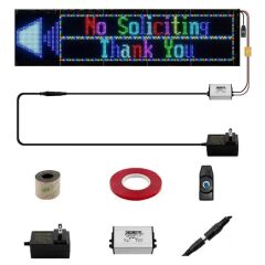 Powermaster PM-23826 20x66cm Kayan Yazı Led Tabela