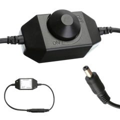 POWERMASTER 4612 DC12V-DC24V 2A TEK RENKLİ ŞERİT LED DİMMER IŞIK ŞİDDETİ KONTROLÜ