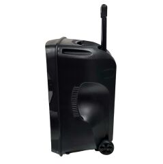 Electromaster ES-3030 12'' Portatif Taşınabilir Ses Sistemi 150Watt 1El Telsiz+1Yaka Telsiz