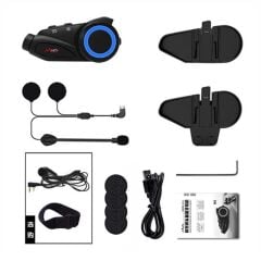 Powermaster Maxto M3 Kameralı Motosiklet Bluetooth Intercom Kulaklık