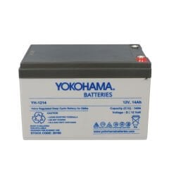 YOKOHAMA YH-1214 12 VOLT - 14 AMPER ELEKTRİKLİ BİSİKLET AKÜSÜ (150 X 95 X 98 MM)