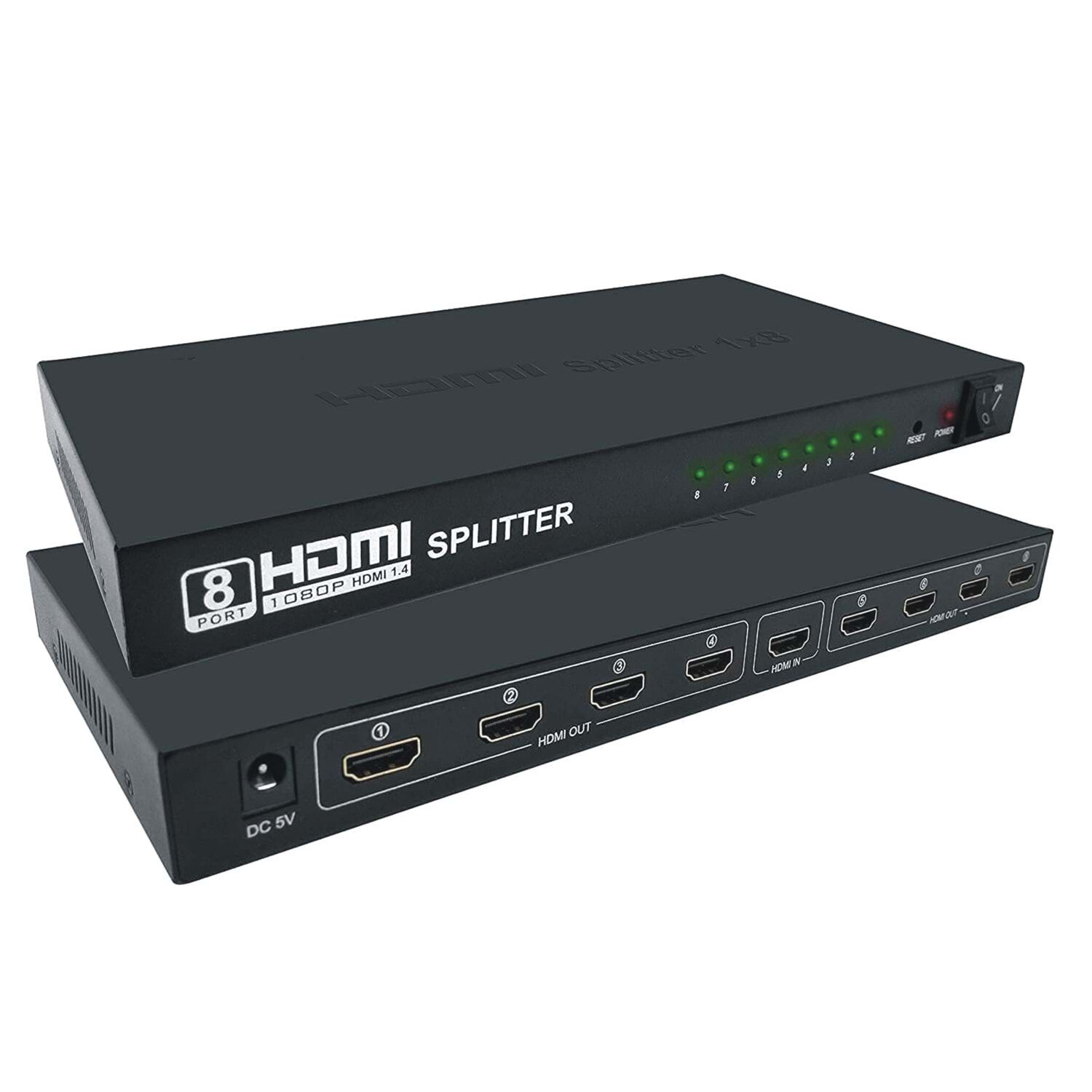 ROSE HDTV-108 1X8 Port HDMI 4Kx2K Splitter Dağıtıcı