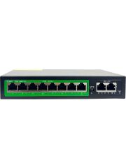 ROSE PR-820 10/100 MEGABİT 8+2 POE SWİTCH 120W 52V 3A