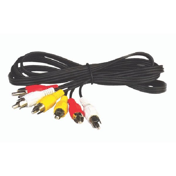 3RCA 3RCA KABLO 1,2MT FLAT (AVD-87)