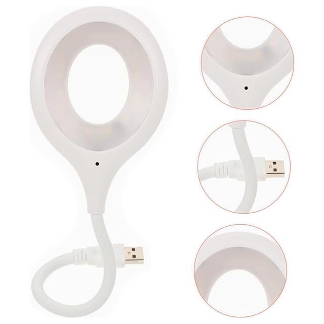 PowerMaster Portatif Akrobatik 20 SMD Ledli USB Gece Kitap Okuma Çalışma Lambası (Powerbank Uyumlu)
