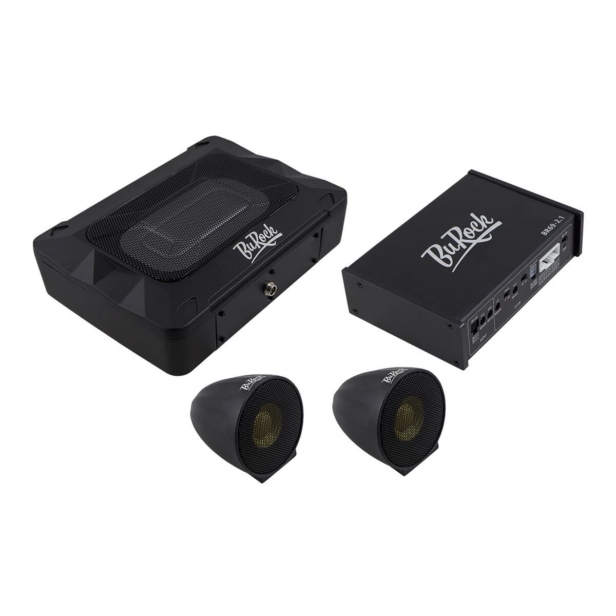 Burock Br-69 2.1 Amfi+subwoofer+tweteer 3'lü Component Set