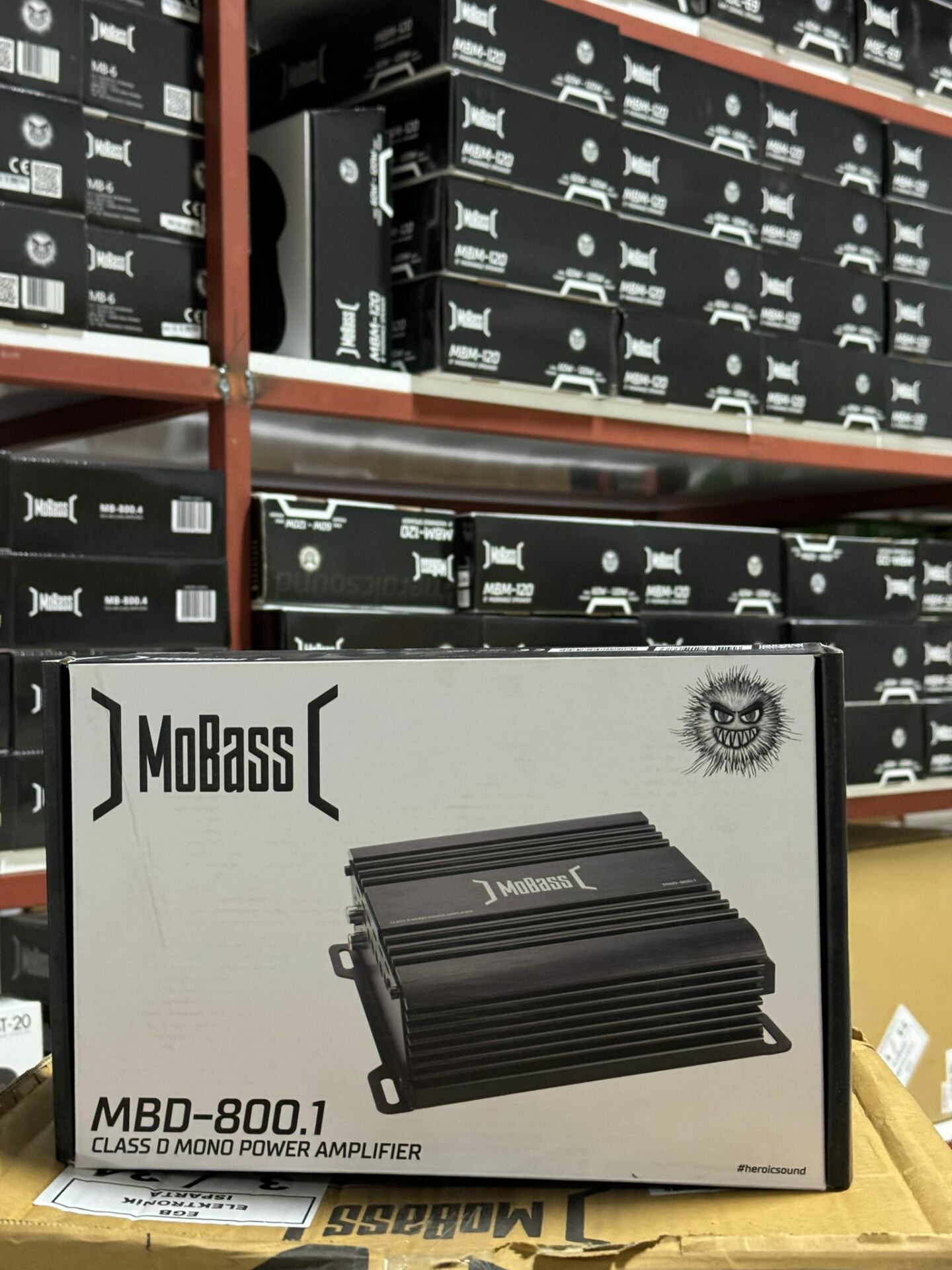 Mobass MBD-800.1 Mono Amfi