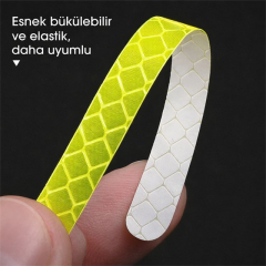 Sunup SN-29083 20'li Araç Tekerlek Fosforlu Stıcker (Karışık Renk)