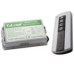 POWERMASTER PM-5847 AVİZE KONTROL KUMANDASI 4 TUŞLU 4 KANAL (220 VOLT)