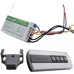 POWERMASTER PM-5847 AVİZE KONTROL KUMANDASI 4 TUŞLU 4 KANAL (220 VOLT)