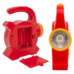 POWERMASTER YAJIA HL-798 1 LED + 16 SMD LED 2 KADEME 1 WATT PİLLİ EL FENERİ