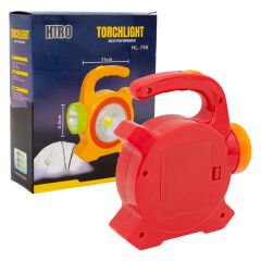 POWERMASTER YAJIA HL-798 1 LED + 16 SMD LED 2 KADEME 1 WATT PİLLİ EL FENERİ