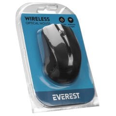 Everest SM-537 Usb Siyah 2.4Ghz Kablosuz Mouse (C-21)