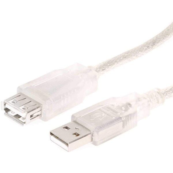 40 CM ŞEFFAF USB UZATMA KABLOSU (AVD-97)