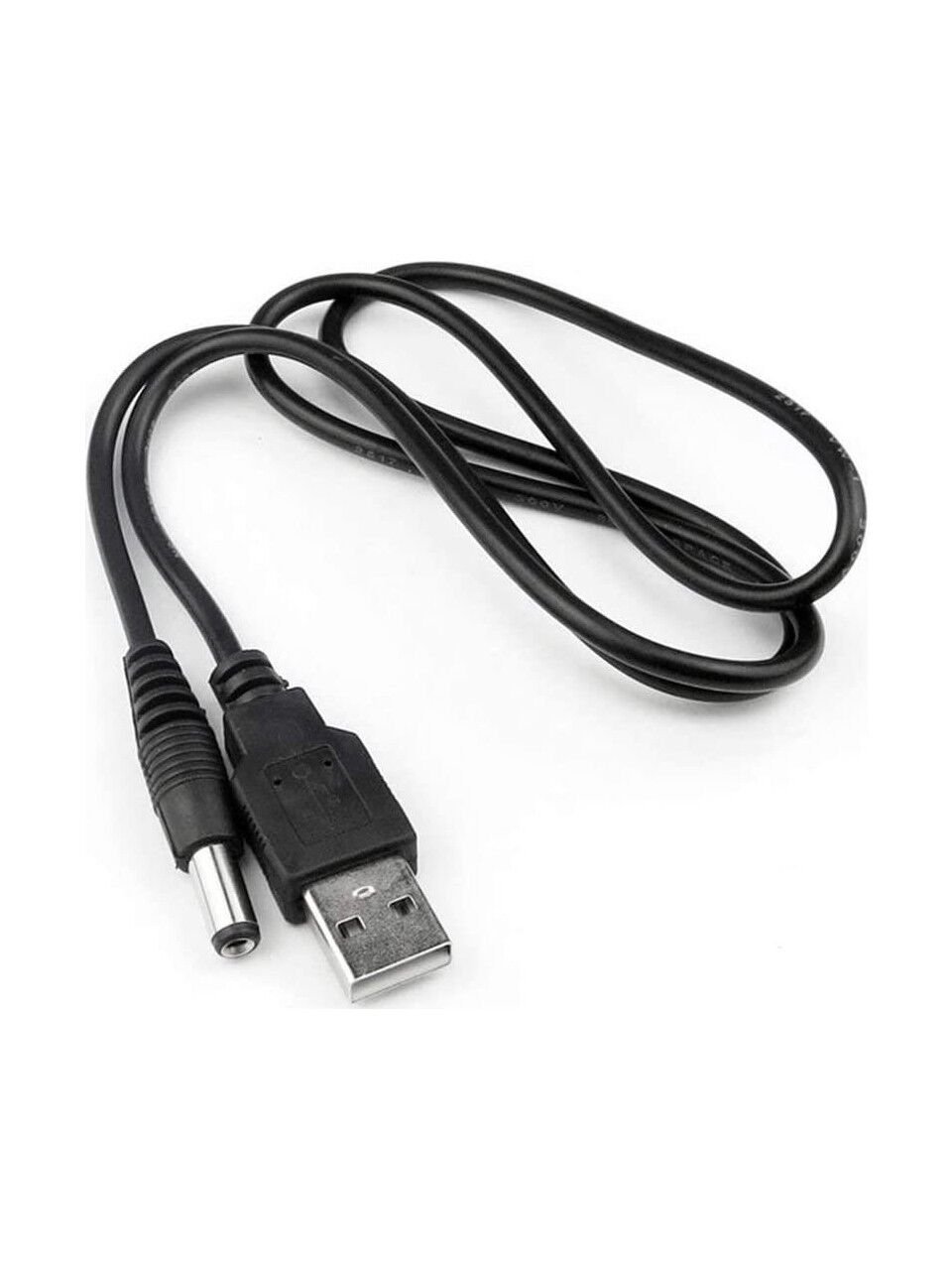 USB To Dc 5.5 2.1 mm Kalın Uç Power Güç Çevirici Adaptör Kablosu (AVD-73)
