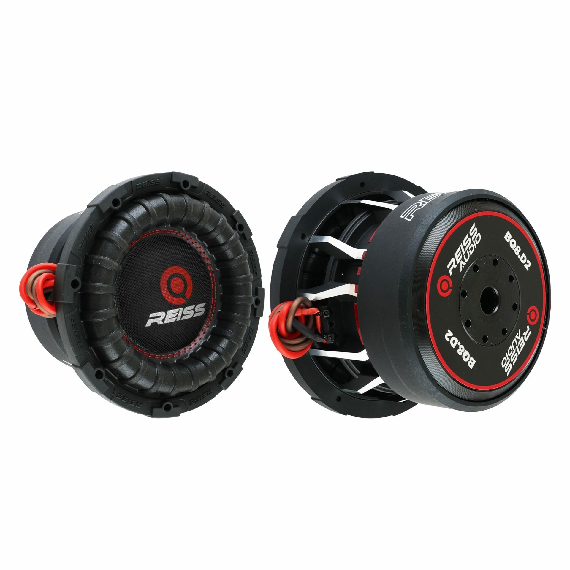 REISS AUDIO RS-BQ8.D2 20 CM SUBWOOFER BAS ÇİFT BOBİNLİ 2 OHM 1000 WAT MAXİMUM POWER