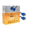 VGA KABLO 15 PİN 3+6 ERKEK/ERKEK 15M KUTULU POWERMASTER