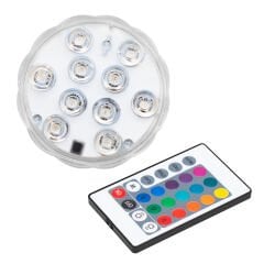 POWERMASTER MX-5188 SU ALTI KUMANDALI PİLLİ RGB NARGİLE LED IŞIĞI