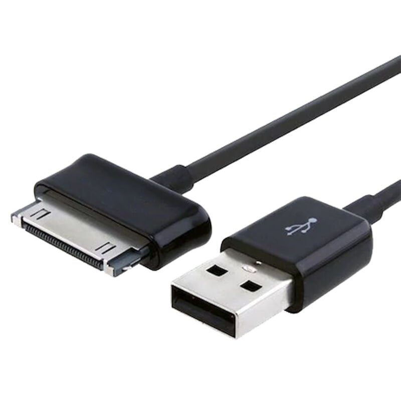 SAMSUNG TABLET DATA KABLOSU USB TO SAMSUNG 1 METRE SİYAH KABLO (AVD-328)