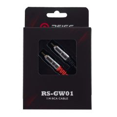 REİSS RS-GW01 1 M Silikonlu RCA Kablo