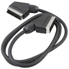 SCART SCART SİYAH 1,2MT - 7 MM HERZ (AVD-115-116)