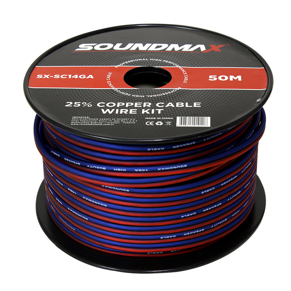 SOUNDMAX SX-SC14GA  HOPARLÖR KABLO 50 METRE