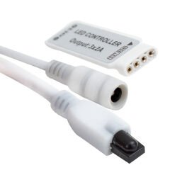 POWERMASTER PM-4615 MİNİ 24 TUŞLU 5 VOLT - 12 VOLT - 24 VOLT - 3.2 AMPER KUMANDALI RGB LED KONTROL CİHAZI