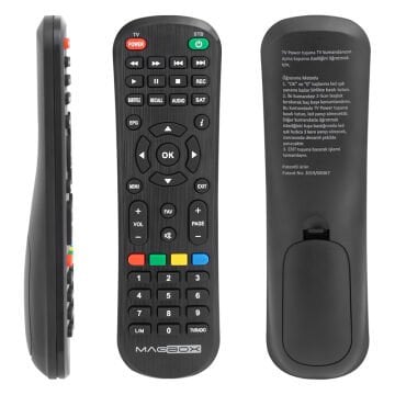 MAGBOX LMLİ DRAGON LUNA 2020 SERİSİ TV ÖZELLİKLİ AKILLI UYDU KUMANDASI (TÜM LMLİ KUMANDALARA UYAR) WEKO KR