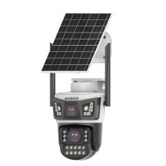 Avenir AV-S425 2 Kameralı 4g Sim Kartlı Aov(Sürekli Kayıt) 6mp Solar Panelli Kamera