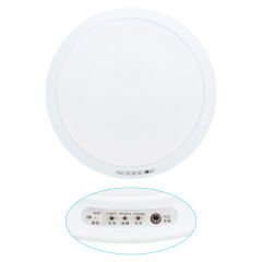 POWERMASTER PM-7673 95MM BEYAZ 24 LEDLİ ŞARJLI TAVAN LAMBASI