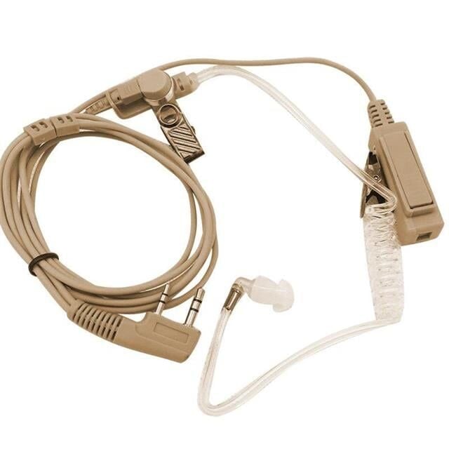 Powermaster Aselsan A446 - Wln PMR-446 Ten Rengi Spiral Arkalıklı Telsiz Kulaklık