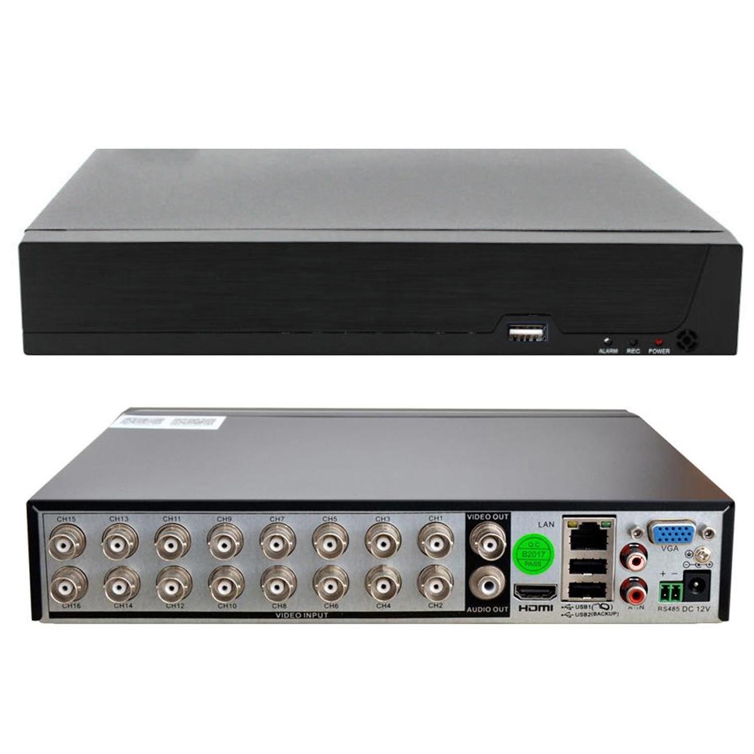 KAYIT CİHAZI AHD DVR 16 KANAL 2MP 1080N H265 XMEYE WELLBOX WB-416N1H2S