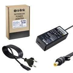 S-LİNK SL-NBA03 Notebook Adaptör 30W 19V 1.58A 4.8X1.7mm Hp