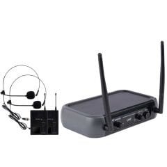 WESTA WM-102T 1 ALICI + 2 YAKA (LAVALIER) KABLOSUZ UHF MİKROFON SETİ