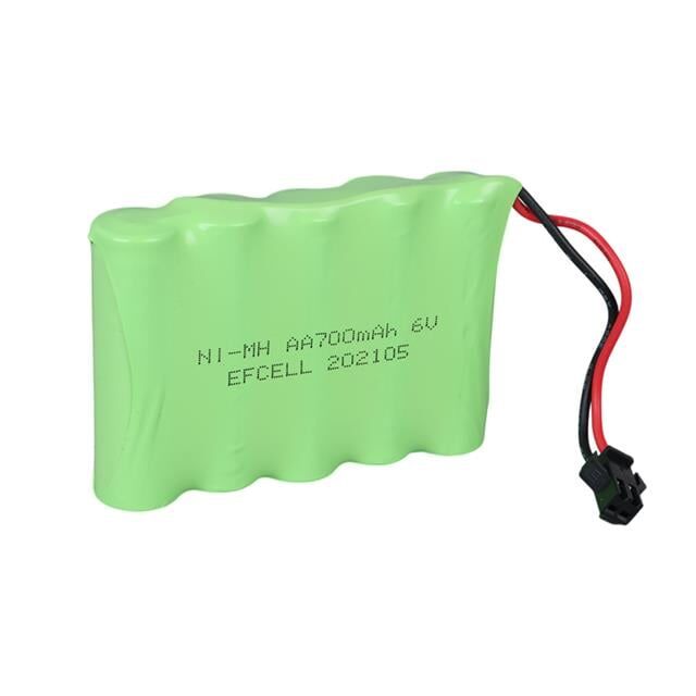 Efcell EF-60700S 6 Volt 700 mAh Ni-Mh Şarj Edilebilir AA 5'li Grup Oyuncak Pili (202105)