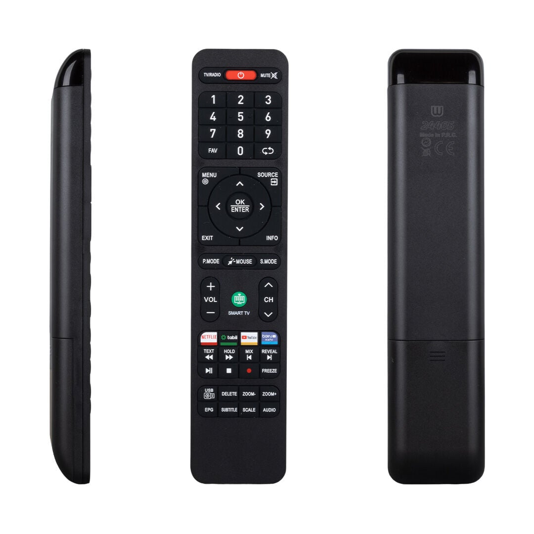 ONVO-SABA-NORDMENDE-MORIO BEIN - TABII- NETFLIX- YOUTUBE TUŞLU ANDROID SMART (KMD-340)