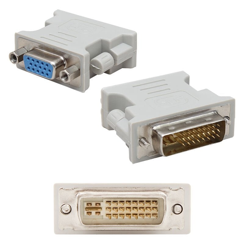 DVI ERKEK VGA DİŞİ DVI 24+5 PİN DVI TO VGA DÖNÜŞTÜRÜCÜ