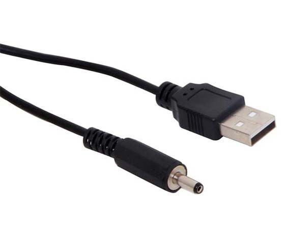 USB KALIN (3.5*1.35) ADAPTOR  JACKLI KABLO 1 METRE POWERMASTER
