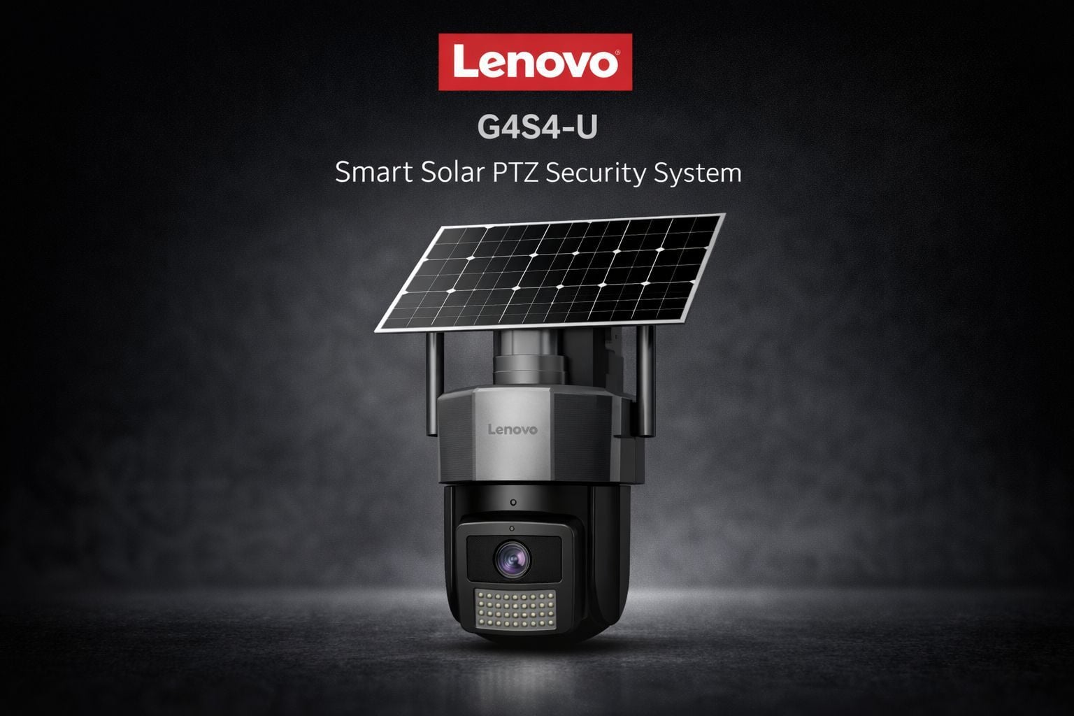 LENOVO G4S4-U (X6T-4G-U) 6MP 4K Ultra HD 4G Solar Kamera AOV