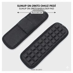 Sunup SN-29673 Çanta Askı Omuz Destek Pedi 33x8.8Cm