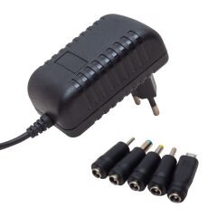 POWERMASTER PM-7850 9 VOLT - 2 AMPER 5 UÇLU UNIVERSAL TABLET ADAPTÖRÜ (MV-2016) VERİLİR