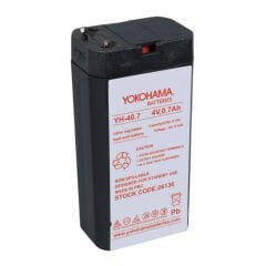 YOKOHAMA YH-40.7 4 VOLT - 0.7 AMPER KURU AKÜ (22 X 32 X 64 MM)